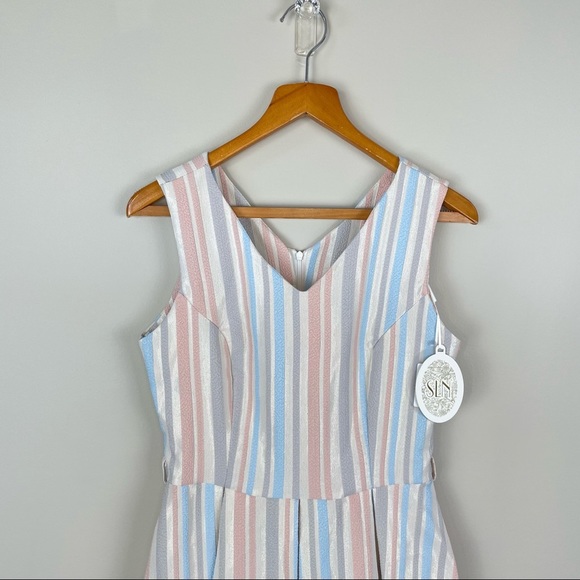 SLN | NWT Multi Colour Dress - Picture 2 of 6